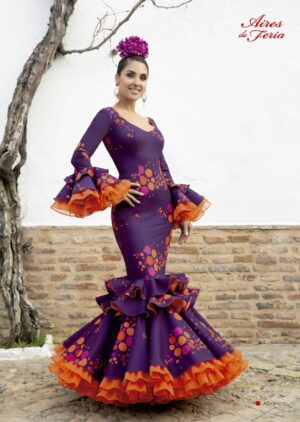 Traje Flamenca Abanico