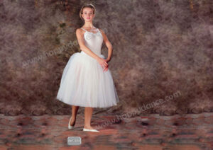 Tutu Largo Romantico en Maillot 229