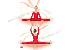 Maillot de Ballet Entero con Manga de 3/4