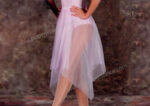 Falda Ballet de Gasa con Picos