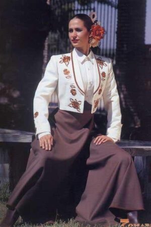 Chaqueta Amazona Hueso